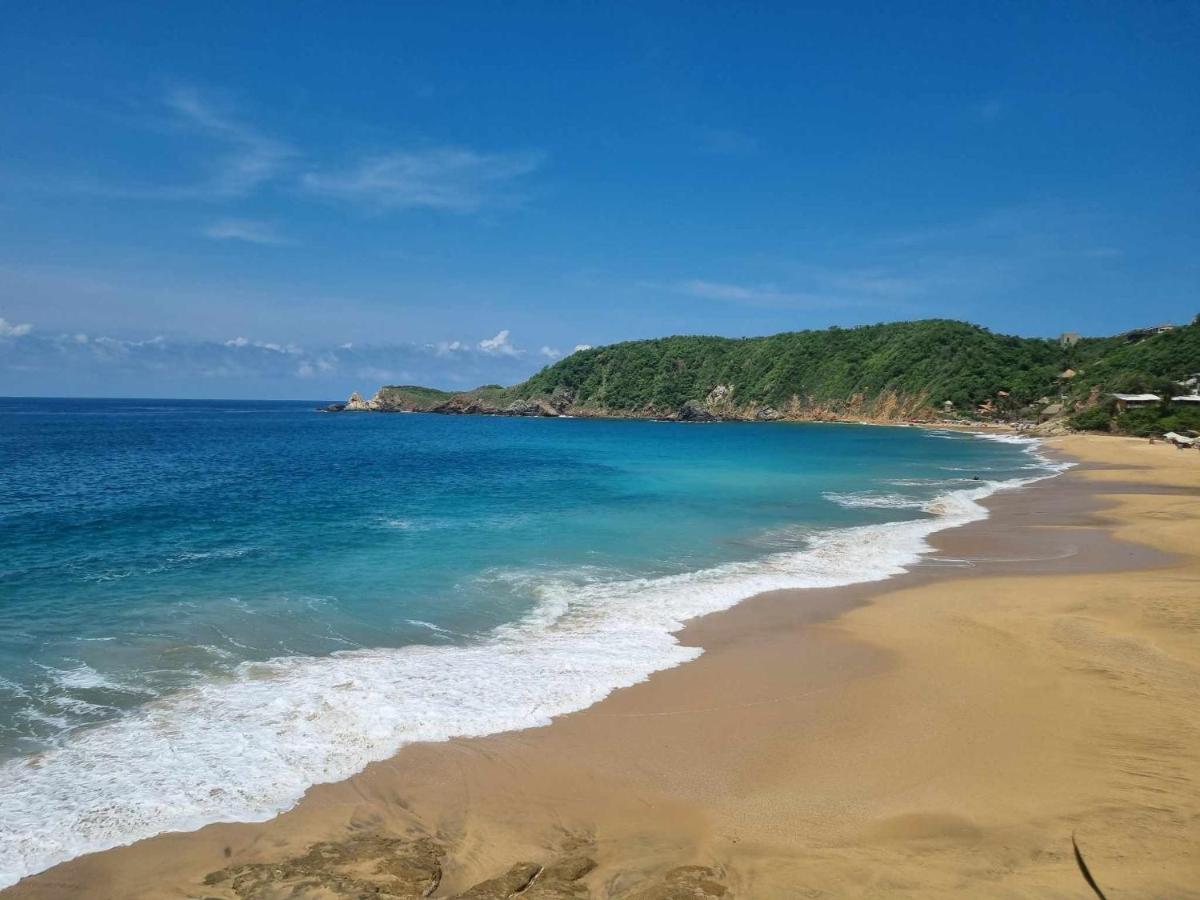 Posada Ziga Playa Mazunte Esterno foto